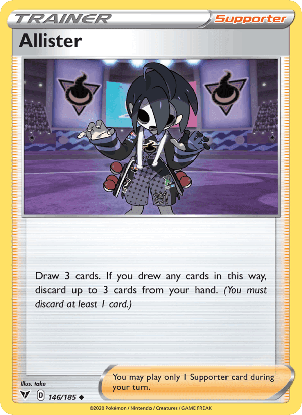 Allister, card 146 from Vivid Voltage