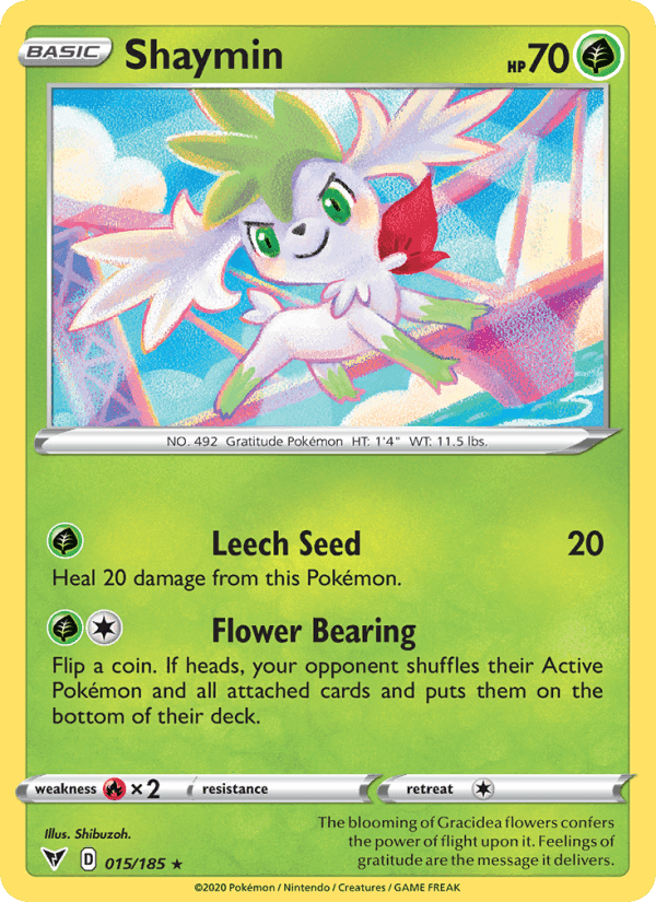 Vivid Voltage の 15 番、Shaymin