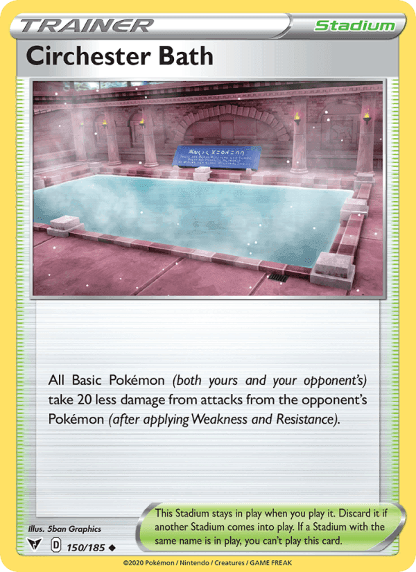 Circhester Bath, card 150 from Vivid Voltage