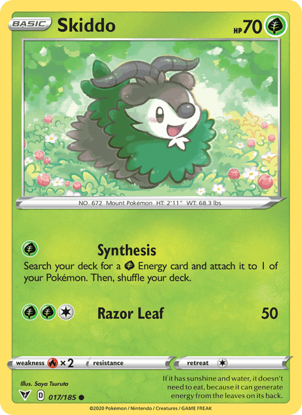 Skiddo, card 17 from Vivid Voltage