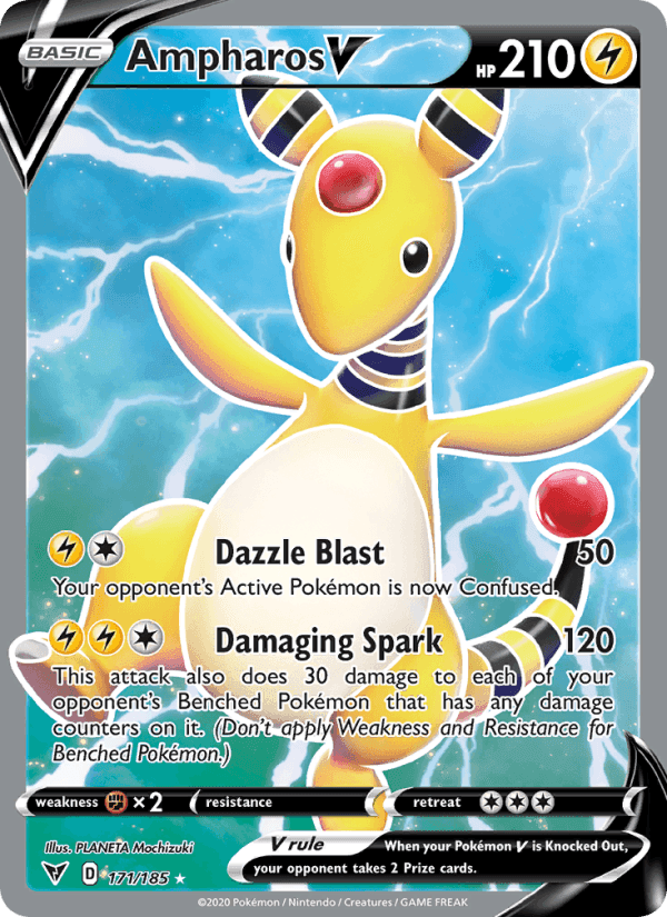 Vivid Voltage の 171 番、Ampharos V