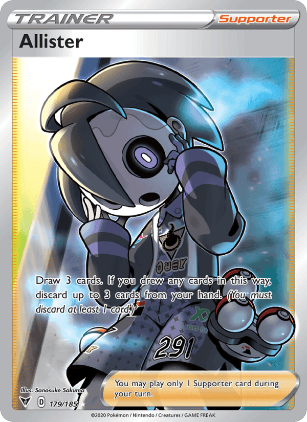 Allister, card 179 from Vivid Voltage