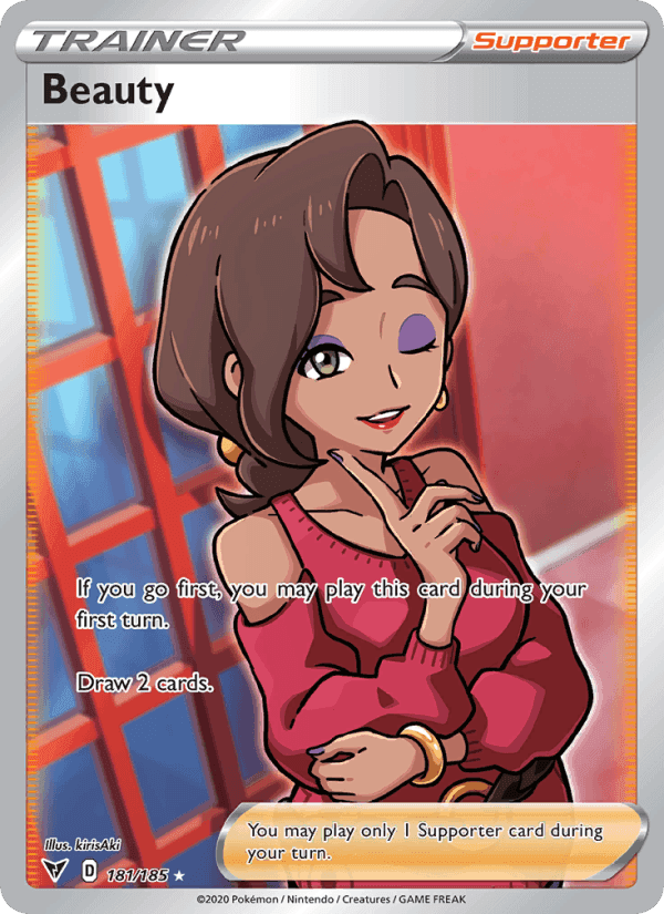 Beauty, card 181 from Vivid Voltage