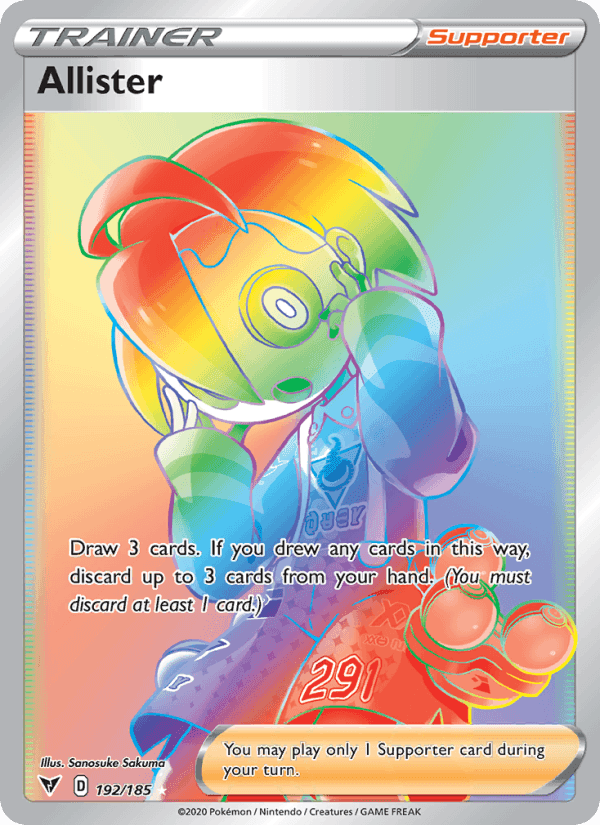 Allister, card 192 from Vivid Voltage