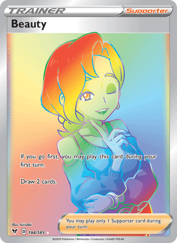 Beauty, card 194 from Vivid Voltage
