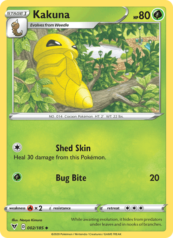 Kakuna, card 2 from Vivid Voltage