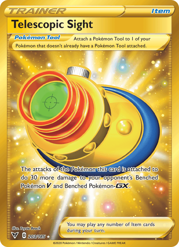 Telescopic Sight, card 203 from Vivid Voltage