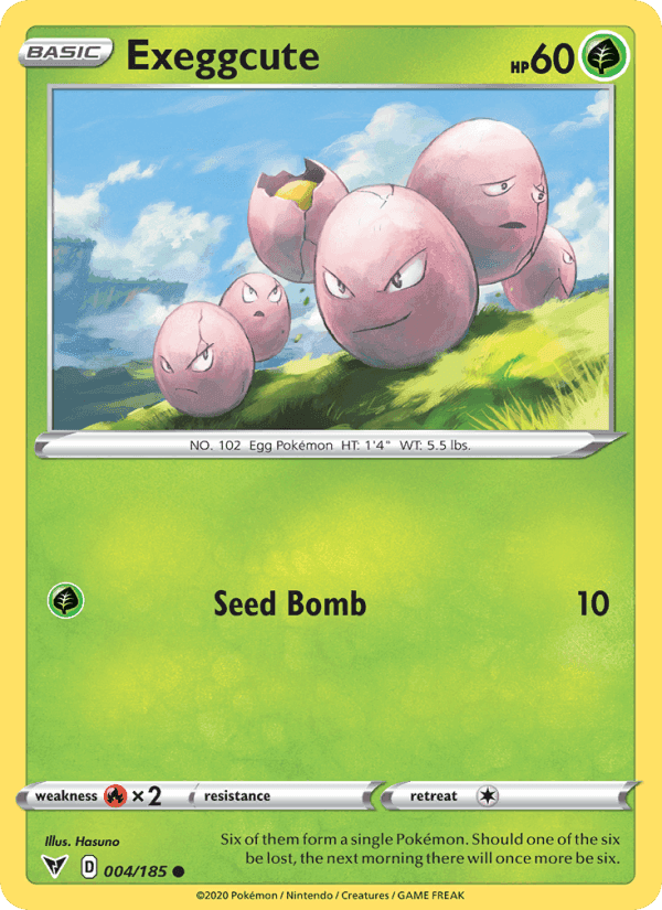 Vivid Voltage の 4 番、Exeggcute