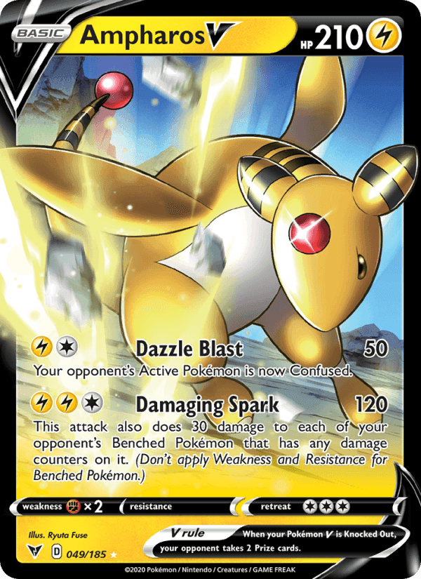 Vivid Voltage の 49 番、Ampharos V