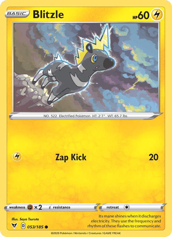 Blitzle, card 53 from Vivid Voltage