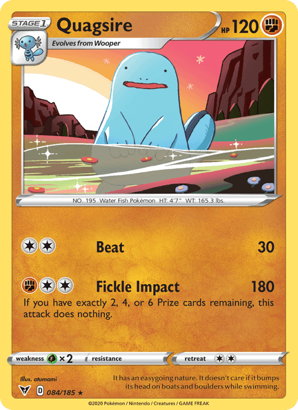 Vivid Voltage の 84 番、Quagsire
