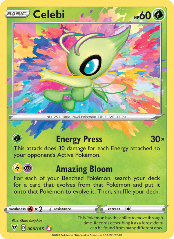 Vivid Voltage の 9 番、Celebi