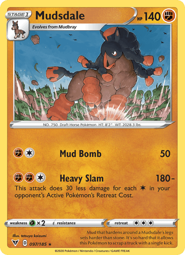 Mudsdale, card 97 from Vivid Voltage