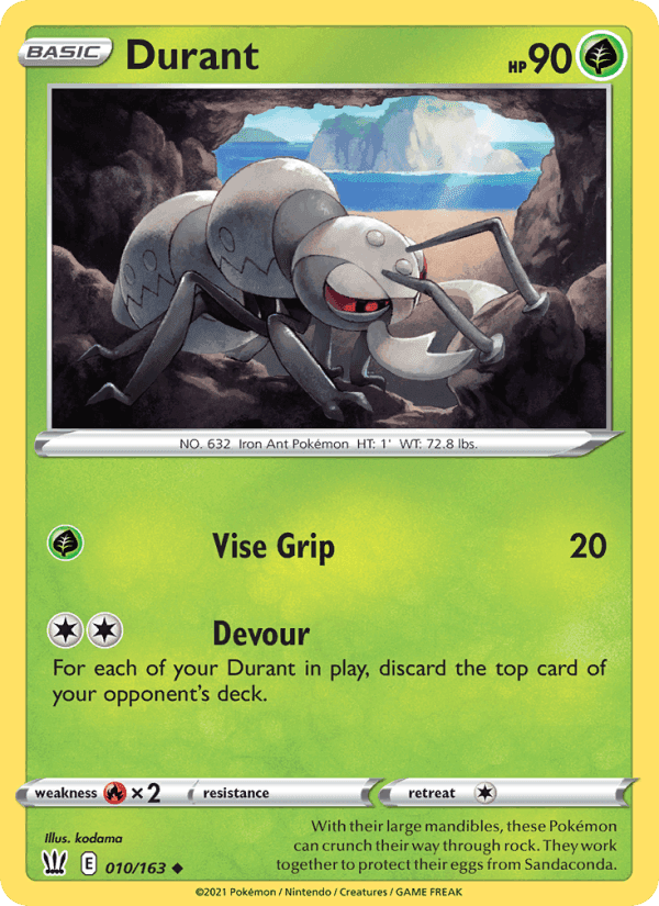Durant, card 10 from Battle Styles