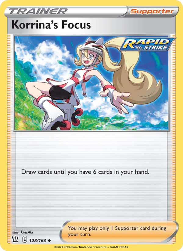 Korrina's Focus, card 128 from Battle Styles