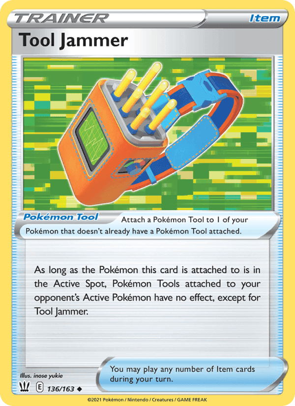 Tool Jammer, card 136 from Battle Styles