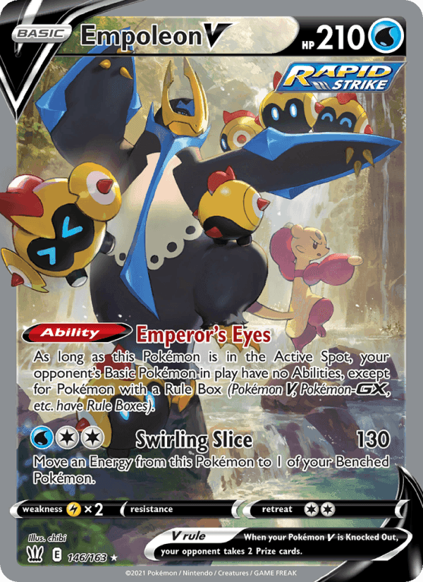 Empoleon V, carta 146 di Battle Styles