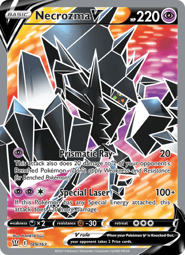 Necrozma V, card 149 from Battle Styles