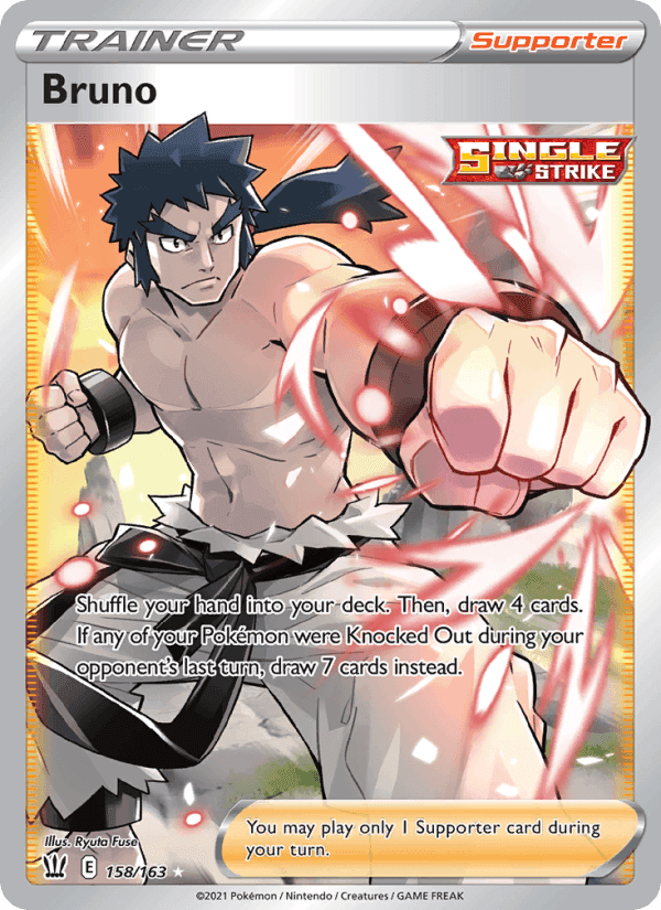 Bruno, card 158 from Battle Styles