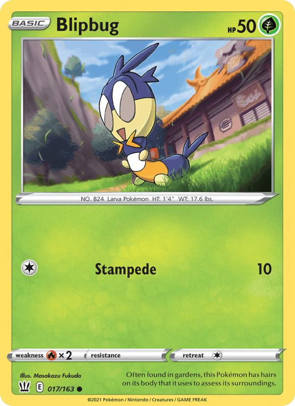 Blipbug, card 17 from Battle Styles