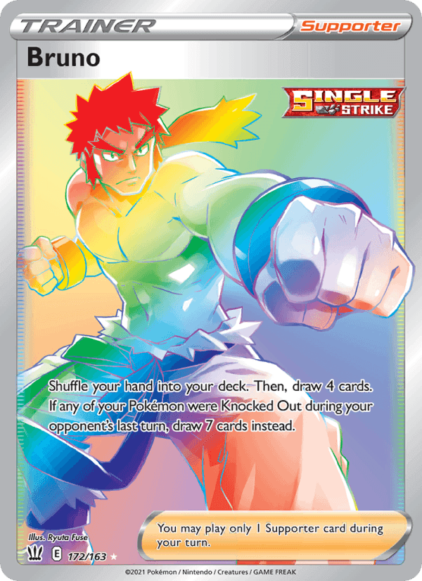 Bruno, card 172 from Battle Styles