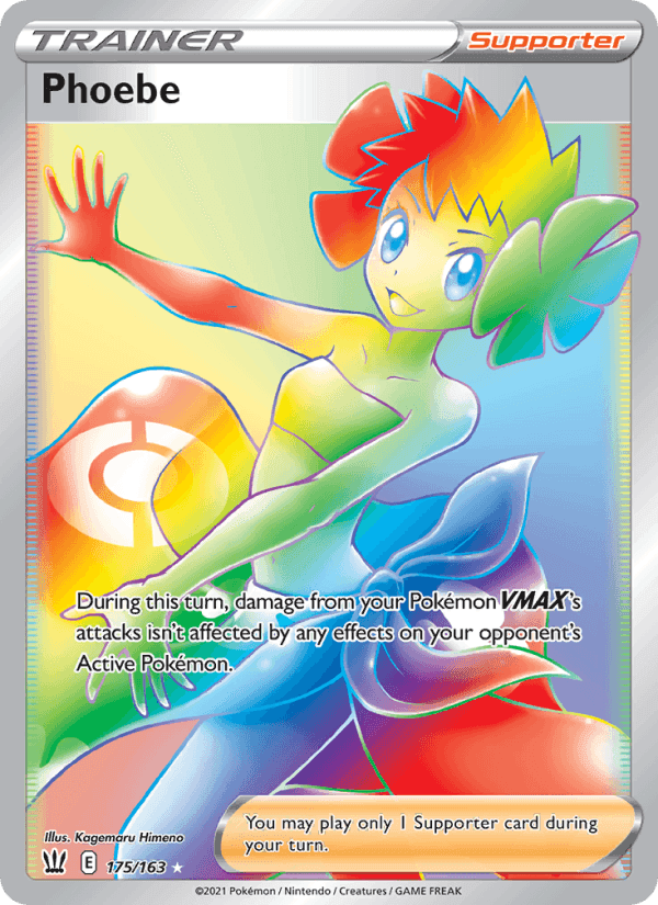 Phoebe, card 175 from Battle Styles