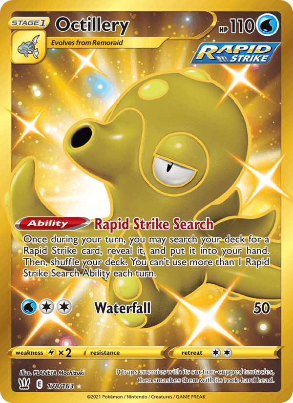 Octillery, card 178 from Battle Styles