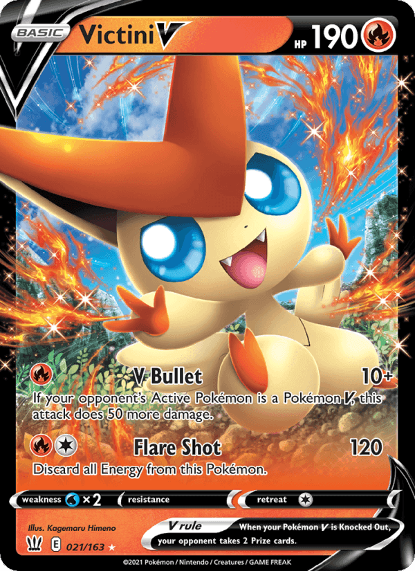 Victini V, carte 21 de Battle Styles