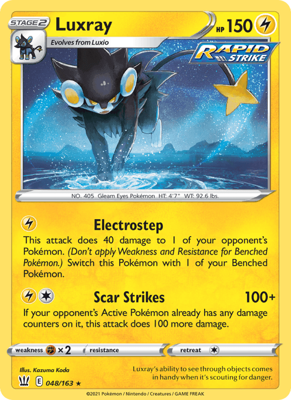 Battle Styles の 48 番、Luxray