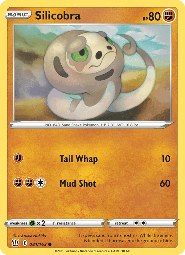 Silicobra, card 81 from Battle Styles