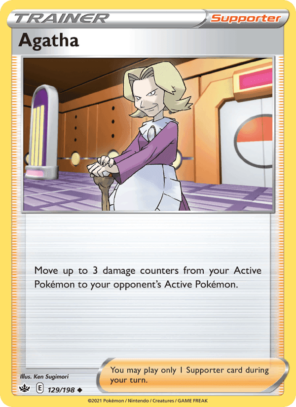 Agatha, card 129 from Chilling Reign