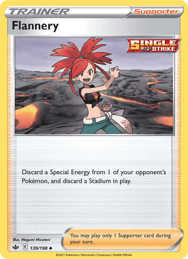 Flannery, card 139 from Chilling Reign