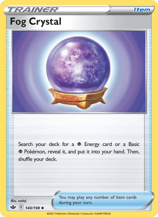 Fog Crystal, card 140 from Chilling Reign