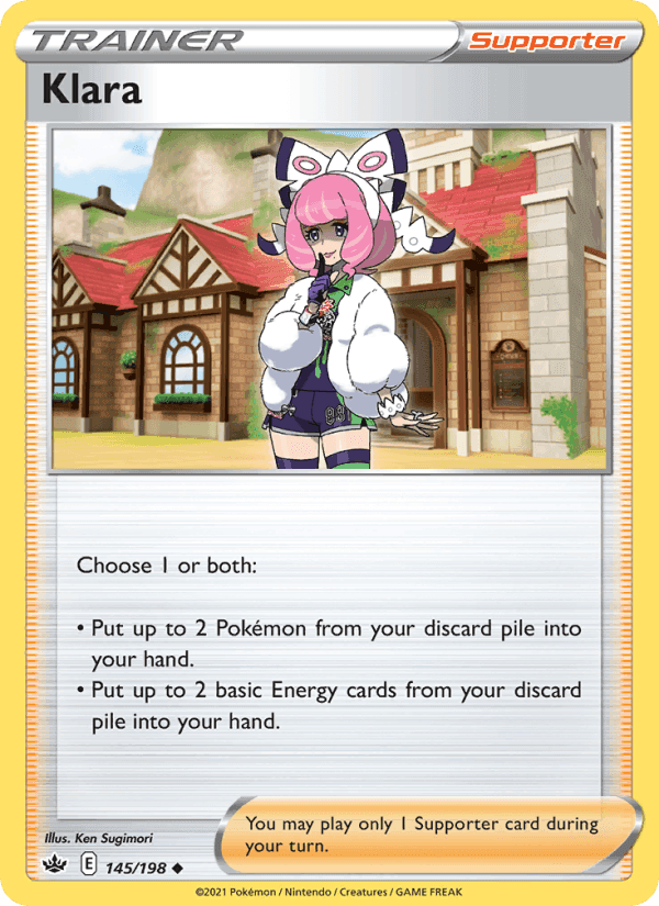 Klara, card 145 from Chilling Reign