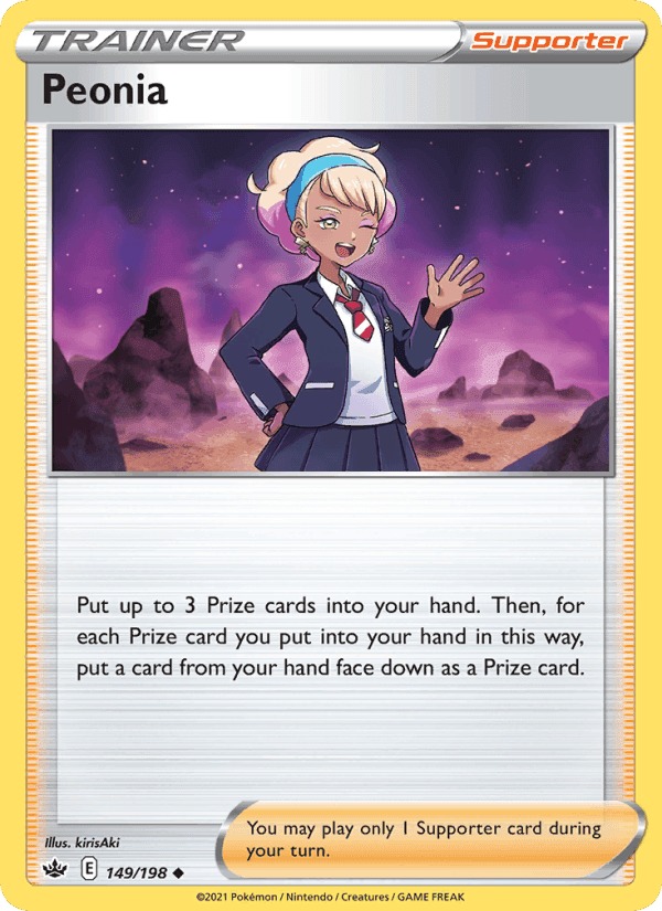 Peonia, card 149 from Chilling Reign