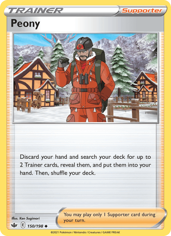 Peony, card 150 from Chilling Reign