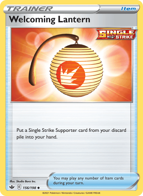 Welcoming Lantern, card 156 from Chilling Reign