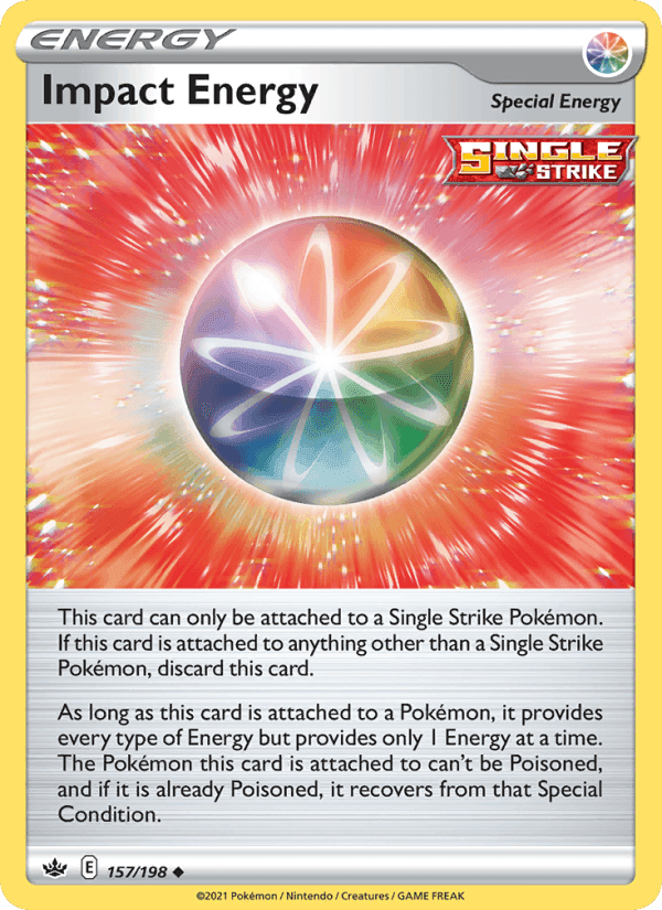 Impact Energy, card 157 from Chilling Reign