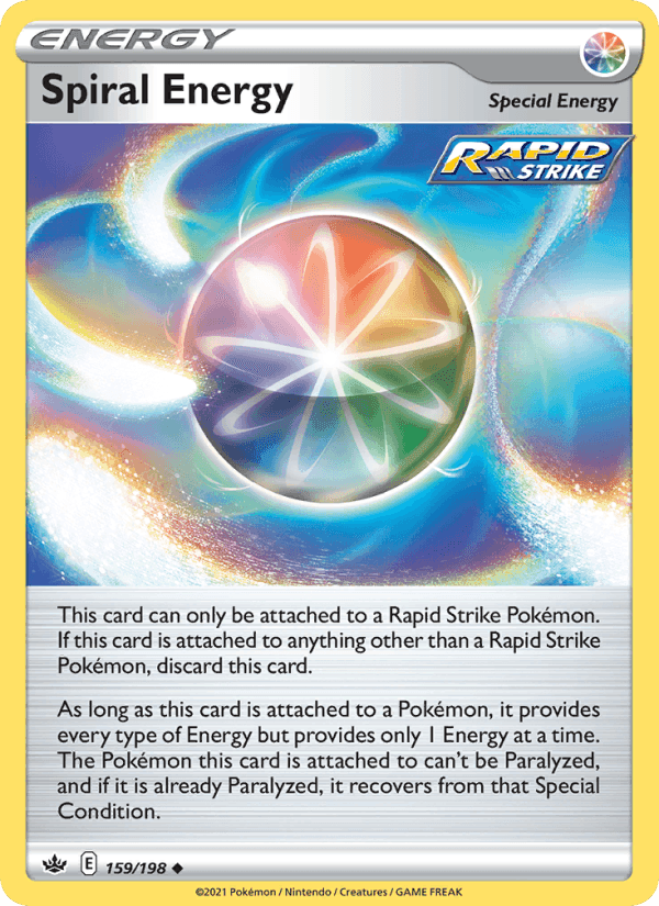 Spiral Energy, card 159 from Chilling Reign