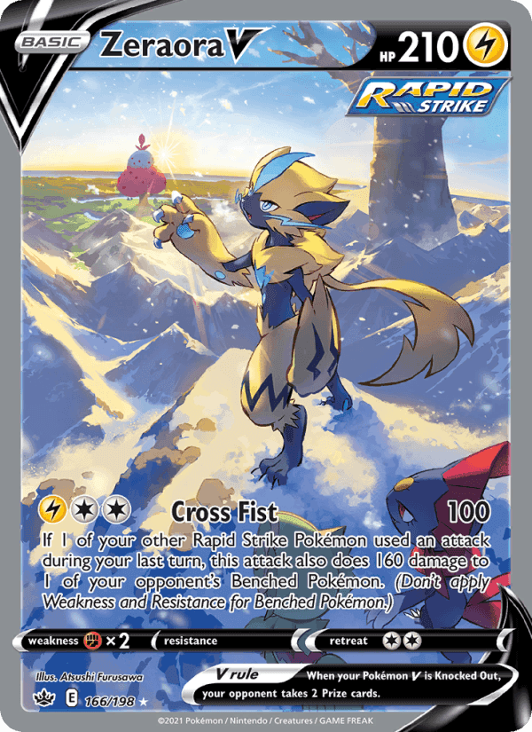 Chilling Reign の 166 番、Zeraora V