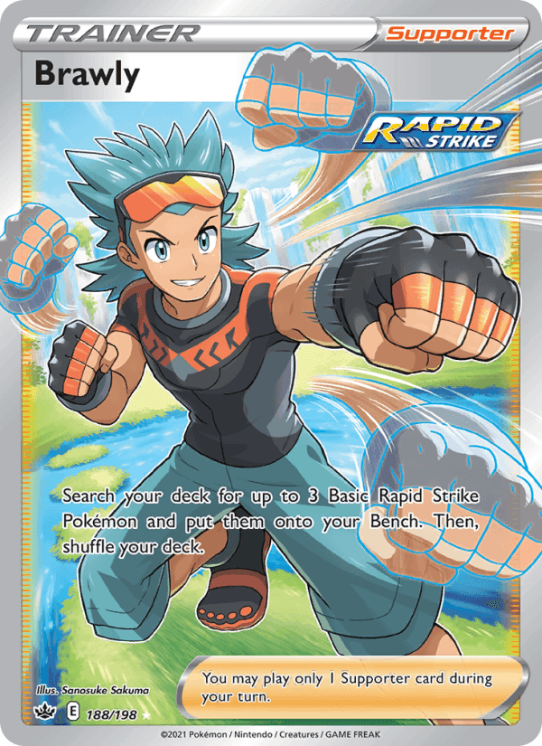 Brawly, card 188 from Chilling Reign