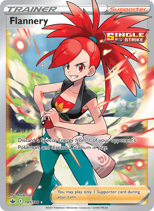 Flannery, card 191 from Chilling Reign