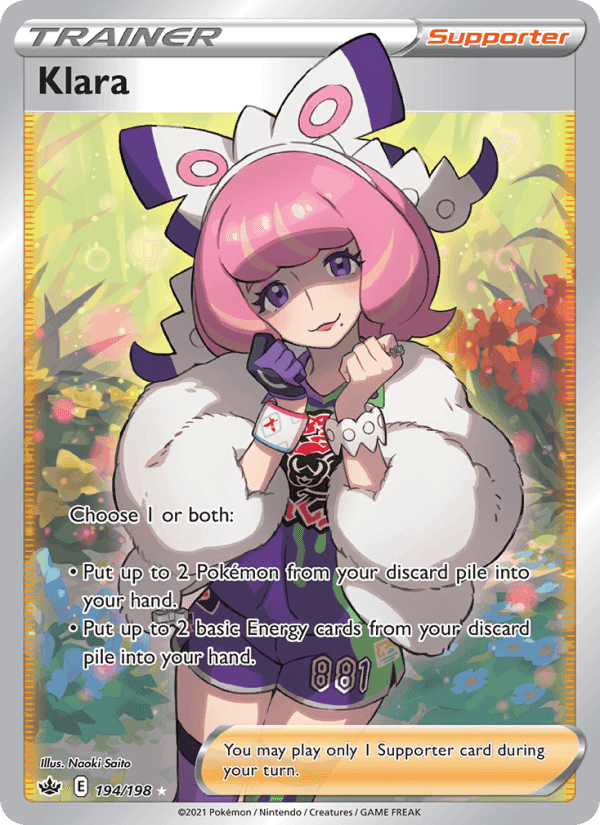 Klara, card 194 from Chilling Reign