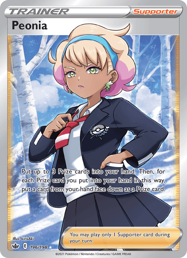 Peonia, card 196 from Chilling Reign