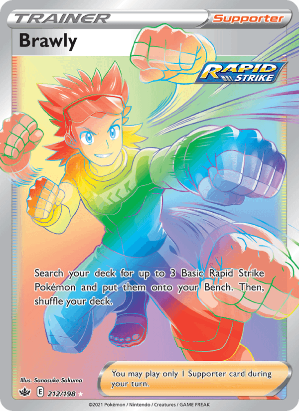Brawly, card 212 from Chilling Reign