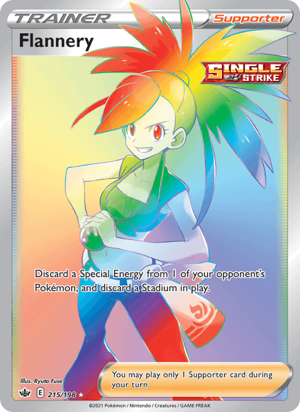 Flannery, carte 215 de Chilling Reign