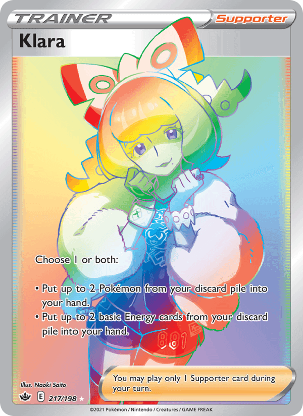 Klara, card 217 from Chilling Reign
