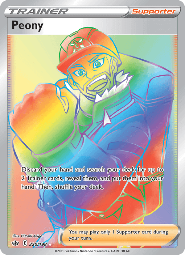Peony, card 220 from Chilling Reign