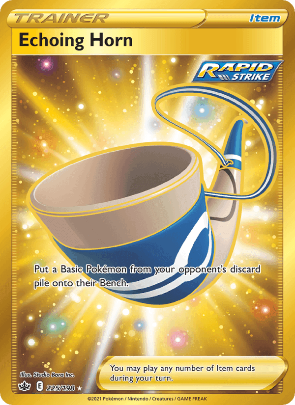 Echoing Horn, card 225 from Chilling Reign