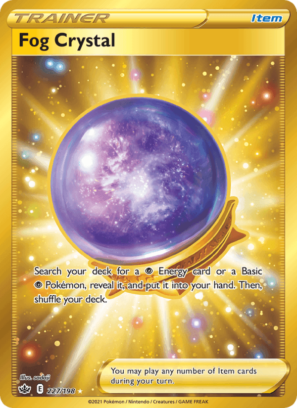 Fog Crystal, card 227 from Chilling Reign